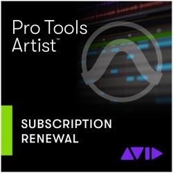 Pro Tools Artist - Renovación - Licencia de 1 año