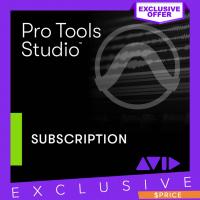 Exclusive Offer - Pro Tools Studio Annual Paid Annually Subscription - NEW